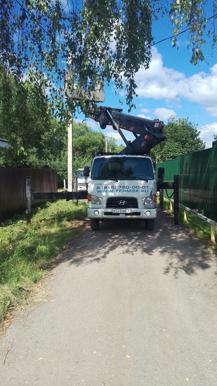 Аренда автовышки Hyundai HD 26 метров